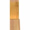 Ekena Millwork Portland Rough Sawn Timber Gable Bracket, Western Red Cedar, 60"W x 12"H x 4"D x 4"F, 5/12 Pitch GBW060X12X0404POR00RWR - alternate 2
